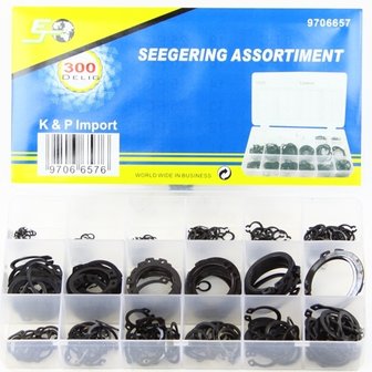 Seegerring AS, assortiment 300 delig