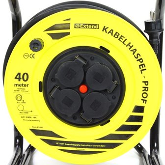 Kabelhaspel Profi 40 meter snoer