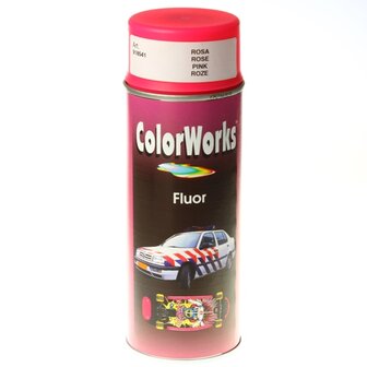 Spuitbus Colorworks fluor rose