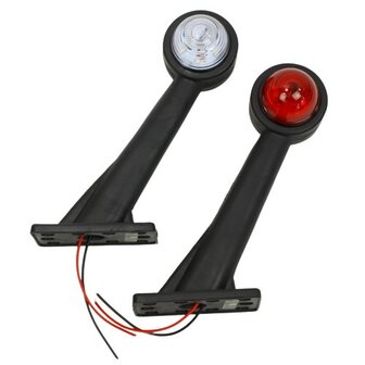 Breedtelampen set L+R 16 cm 1 LED