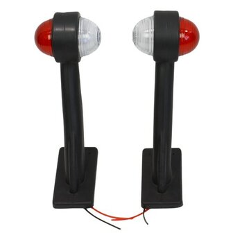 Breedtelampen set L+R 16 cm 1 LED