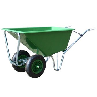 Kruiwagen Poly 160 liter 2 wielen (afhaalorder)