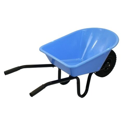 Kinderkruiwagen blauw