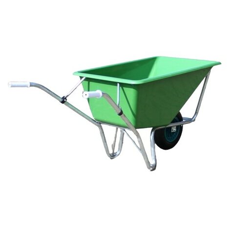 Kruiwagen Poly 160 liter 1 wiel (afhaalorder)