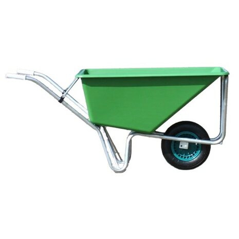 Kruiwagen Poly 160 liter 1 wiel (afhaalorder)