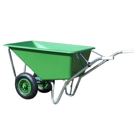 Kruiwagen Poly 160 liter 2 wielen (afhaalorder)