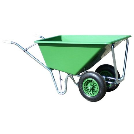 Kruiwagen Poly 160 liter 2 wielen (afhaalorder)