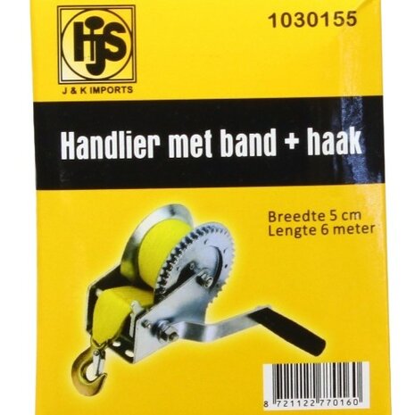 Handlier   550 kg met BAND